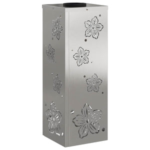 Faro LED solare per sentieri 2 pcs Acciaio inossidabile 879741