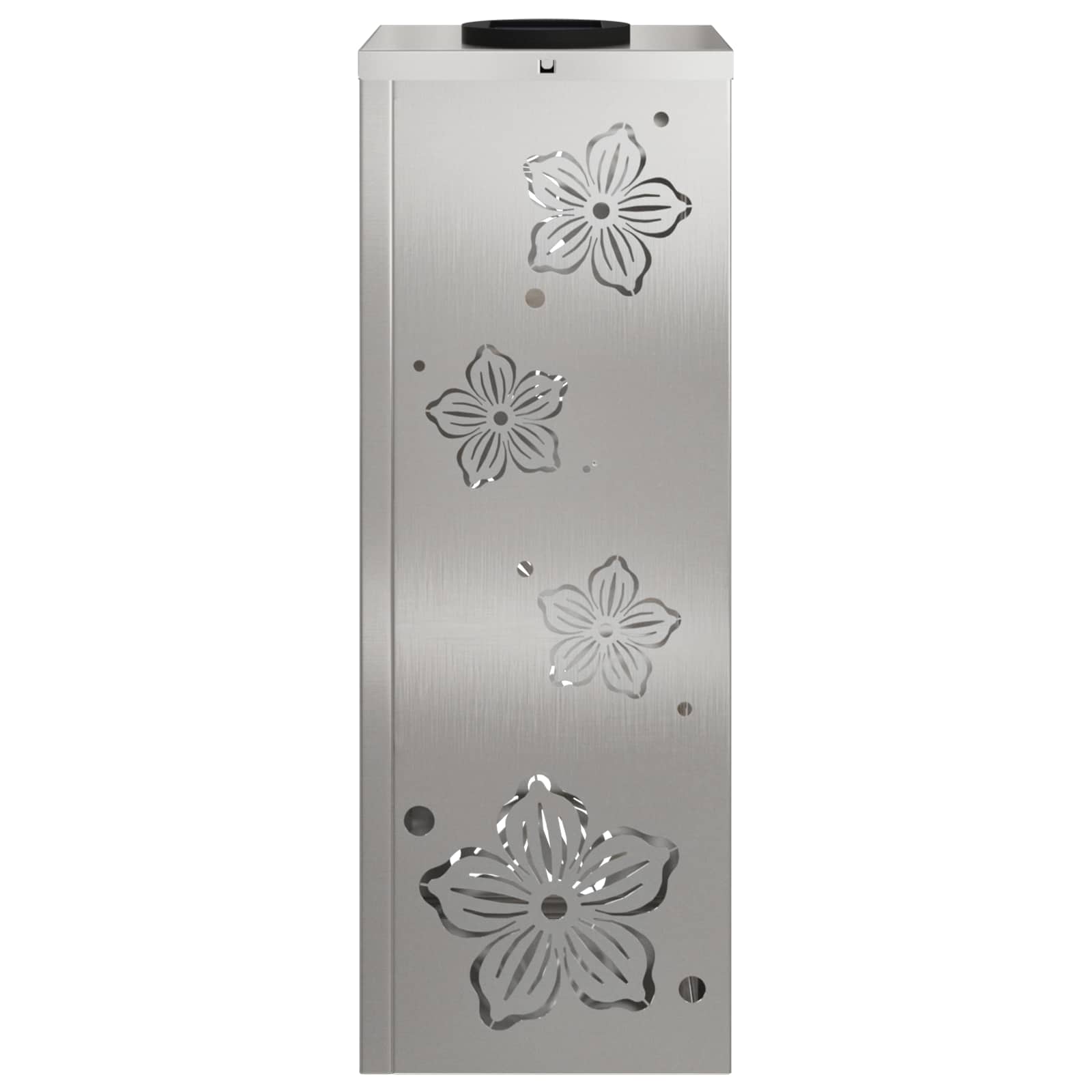 Faro LED solare per sentieri 2 pcs Acciaio inossidabile 879741