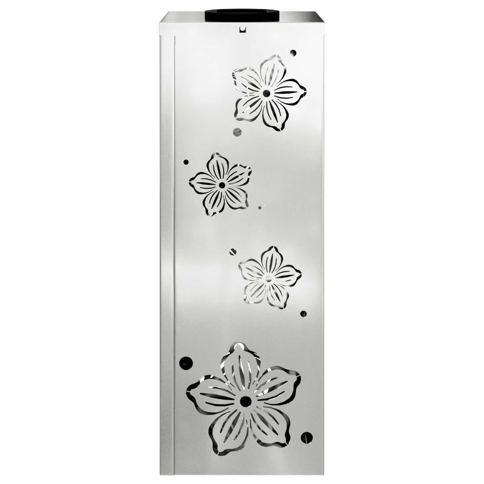 Faro LED solare per sentieri 2 pcs Zincato Zincato 879742