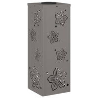 Faro LED solare per sentieri 2 pcs Acciaio Corten 879743