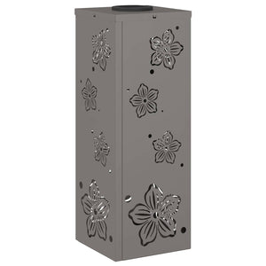 Faro LED solare per sentieri 2 pcs Acciaio Corten 879743