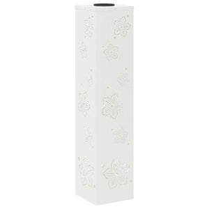 Faro LED solare per sentieri 2 pcs Bianco 879745