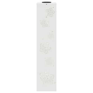 Faro LED solare per sentieri 2 pcs Bianco 879745