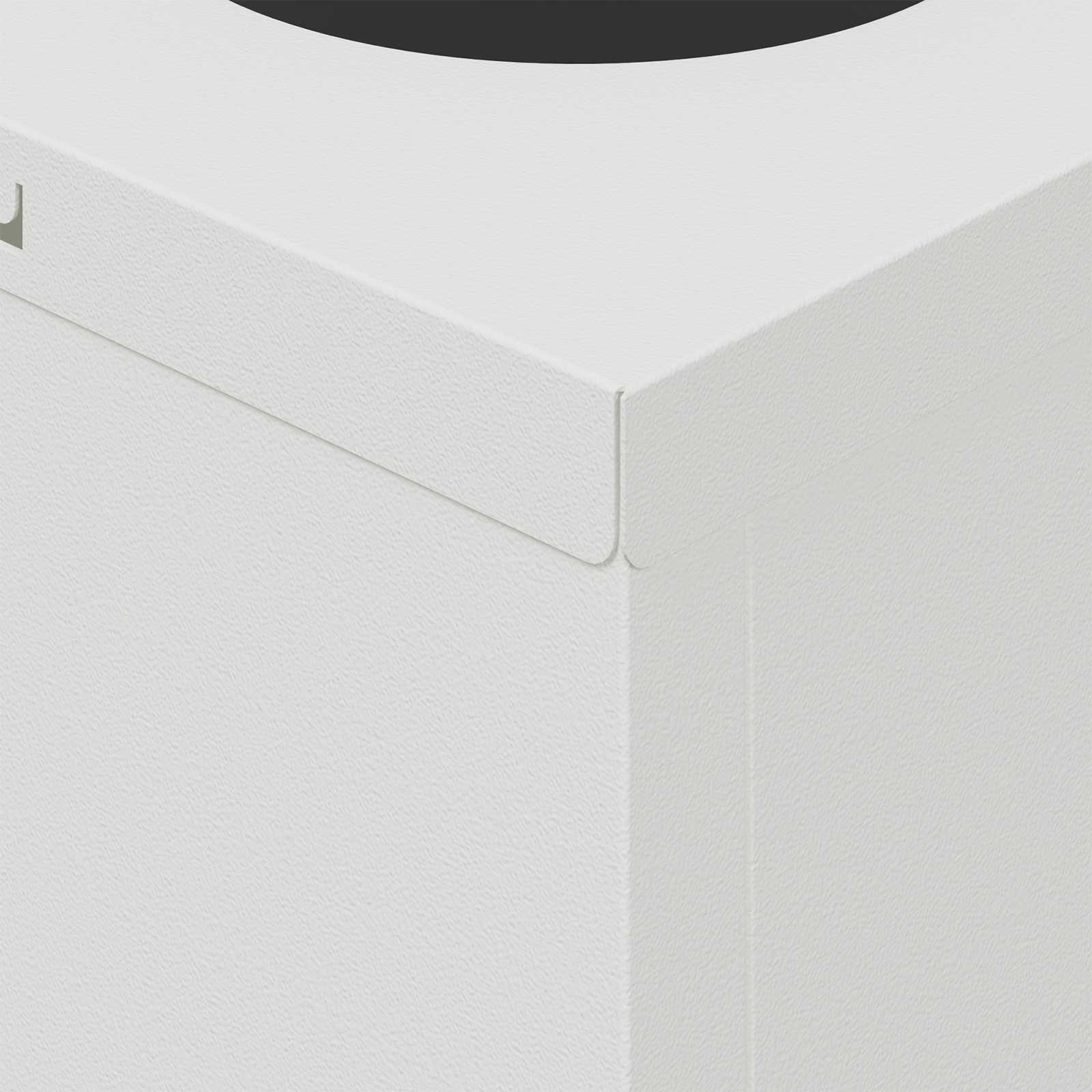 Faro LED solare per sentieri 2 pcs Bianco 879752