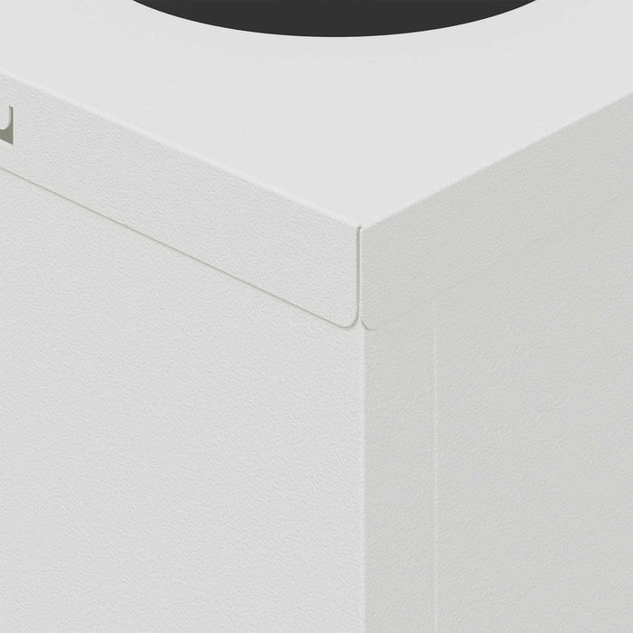 Faro LED solare per sentieri 2 pcs Bianco 879752