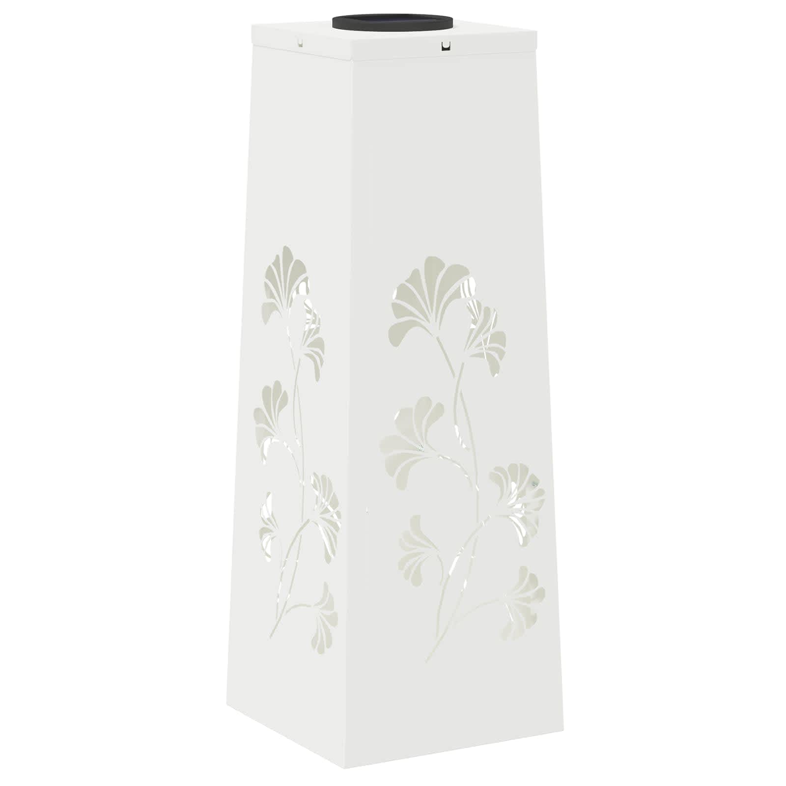 Faro LED solare per sentieri 2 pcs Bianco 879752