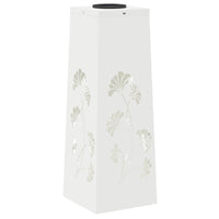 Faro LED solare per sentieri 2 pcs Bianco 879752