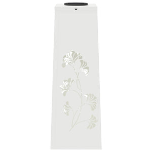 Faro LED solare per sentieri 2 pcs Bianco 879752