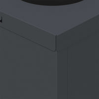 Faro LED solare per sentieri 2 pcs Antracite 879753