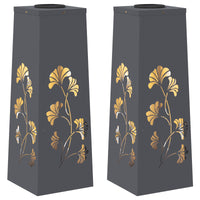 Faro LED solare per sentieri 2 pcs Antracite 879753