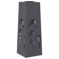 Faro LED solare per sentieri 2 pcs Antracite 879753