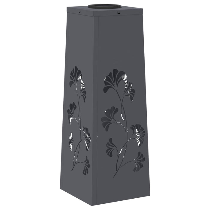 Faro LED solare per sentieri 2 pcs Antracite 879753