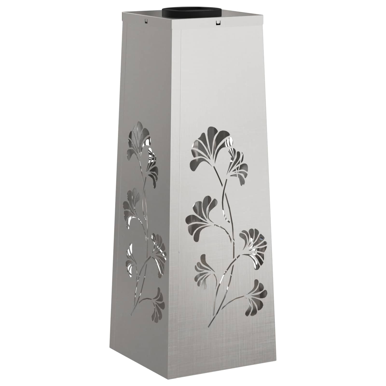 Faro LED solare per sentieri 2 pcs Acciaio inossidabile 879755