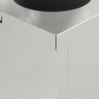 Faro LED solare per sentieri 2 pcs Zincato Zincato 879756