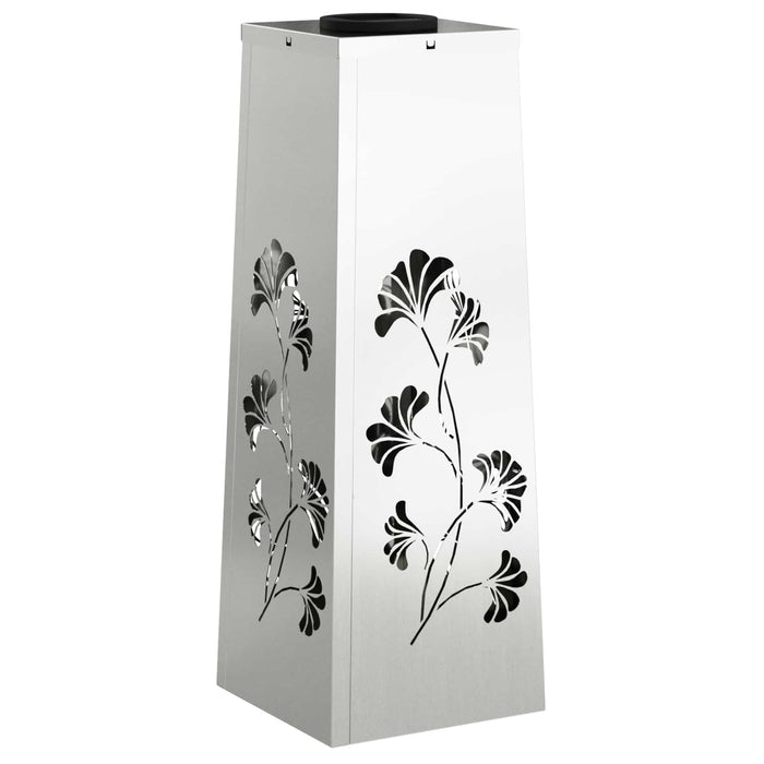 Faro LED solare per sentieri 2 pcs Zincato Zincato 879756