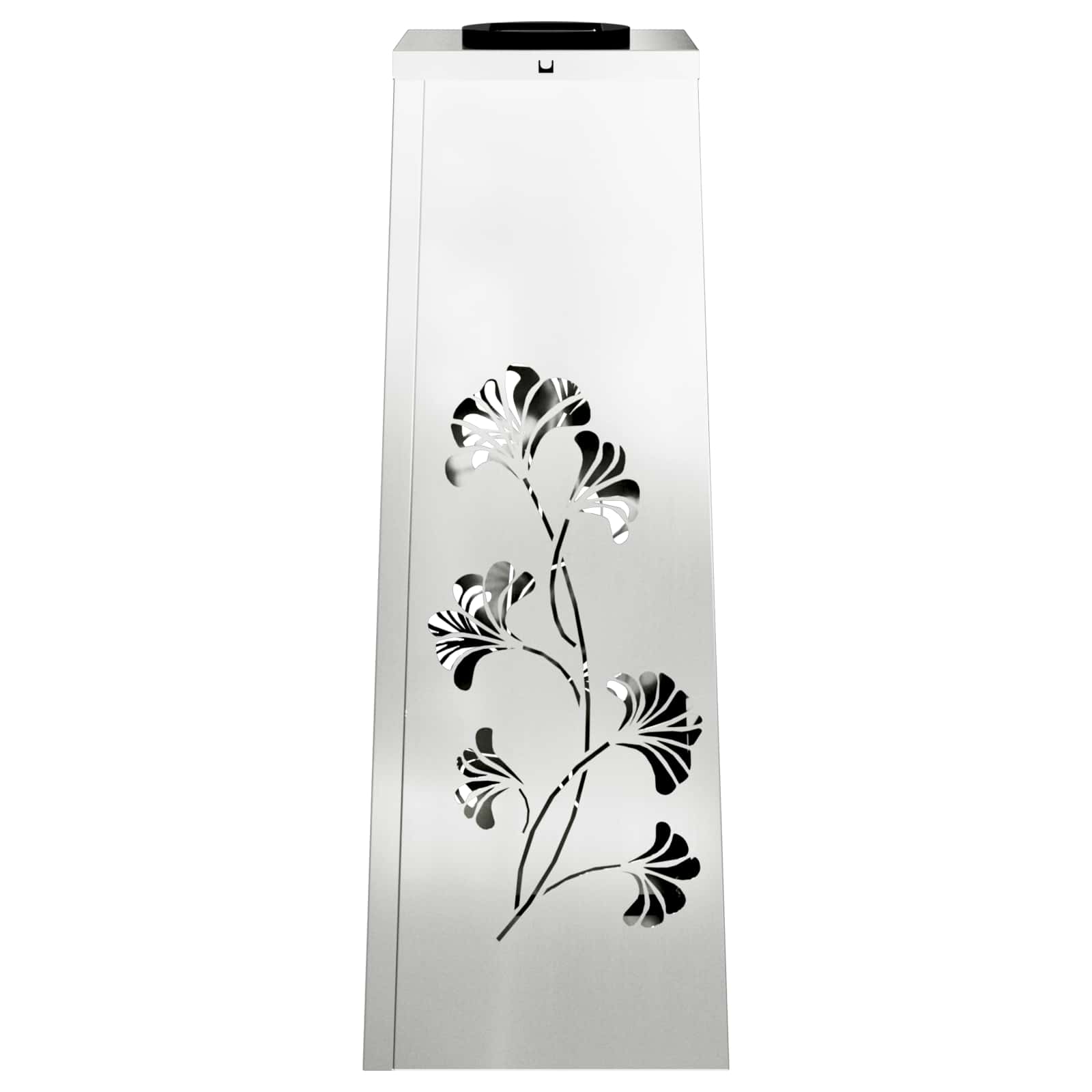 Faro LED solare per sentieri 2 pcs Zincato Zincato 879756