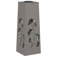 Faro LED solare per sentieri 2 pcs Acciaio Corten 879757