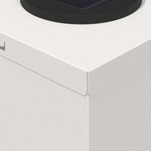 Faro LED solare per sentieri 2 pcs Bianco 879759