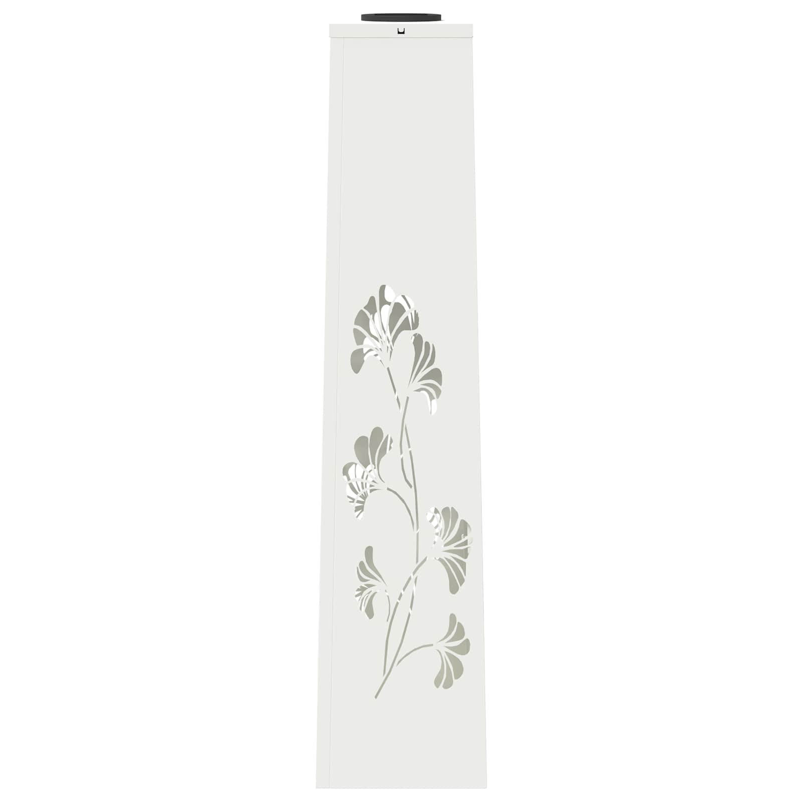 Faro LED solare per sentieri 2 pcs Bianco 879759