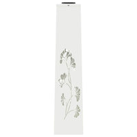 Faro LED solare per sentieri 2 pcs Bianco 879759