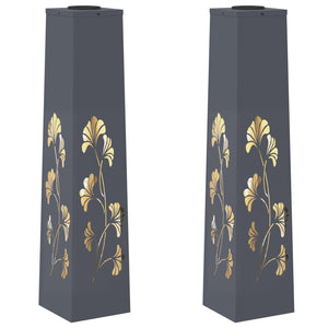 Faro LED solare per sentieri 2 pcs Antracite 879760