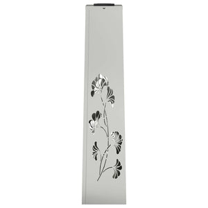 Faro LED solare per sentieri 2 pcs Zincato Zincato 879763