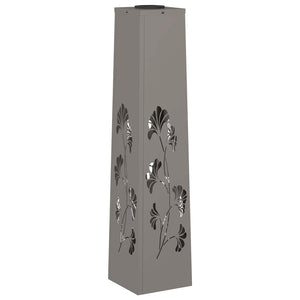 Faro LED solare per sentieri 2 pcs Acciaio Corten 879764