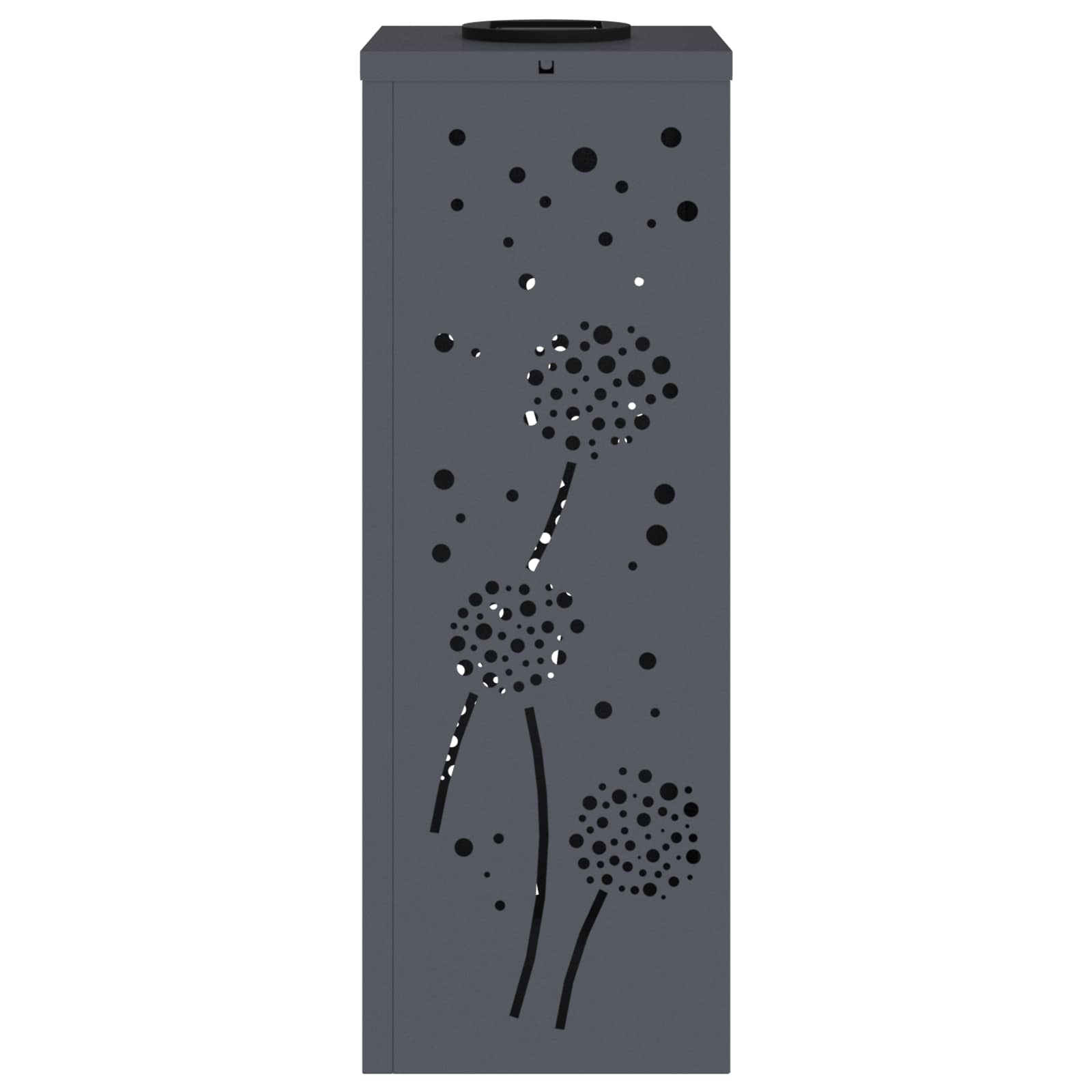 Faro LED solare per sentieri 2 pcs Antracite 879767