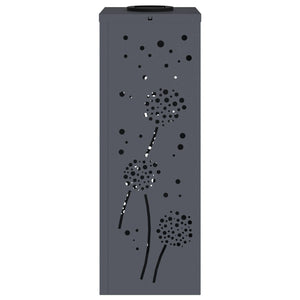 Faro LED solare per sentieri 2 pcs Antracite 879767