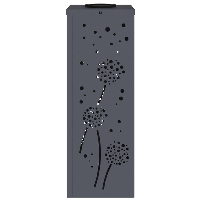 Faro LED solare per sentieri 2 pcs Antracite 879767