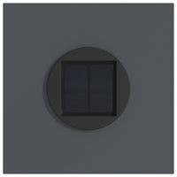 Faro LED solare per sentieri 2 pcs Antracite 879767