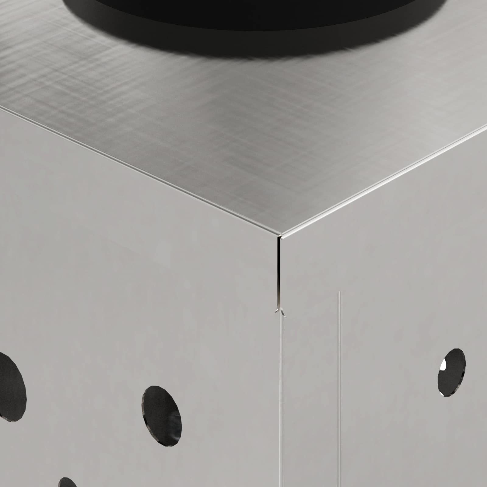 Faro LED solare per sentieri 2 pcs Acciaio inossidabile 879769