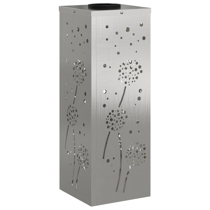 Faro LED solare per sentieri 2 pcs Acciaio inossidabile 879769