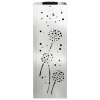 Faro LED solare per sentieri 2 pcs Zincato Zincato 879770