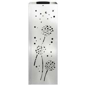 Faro LED solare per sentieri 2 pcs Zincato Zincato 879770