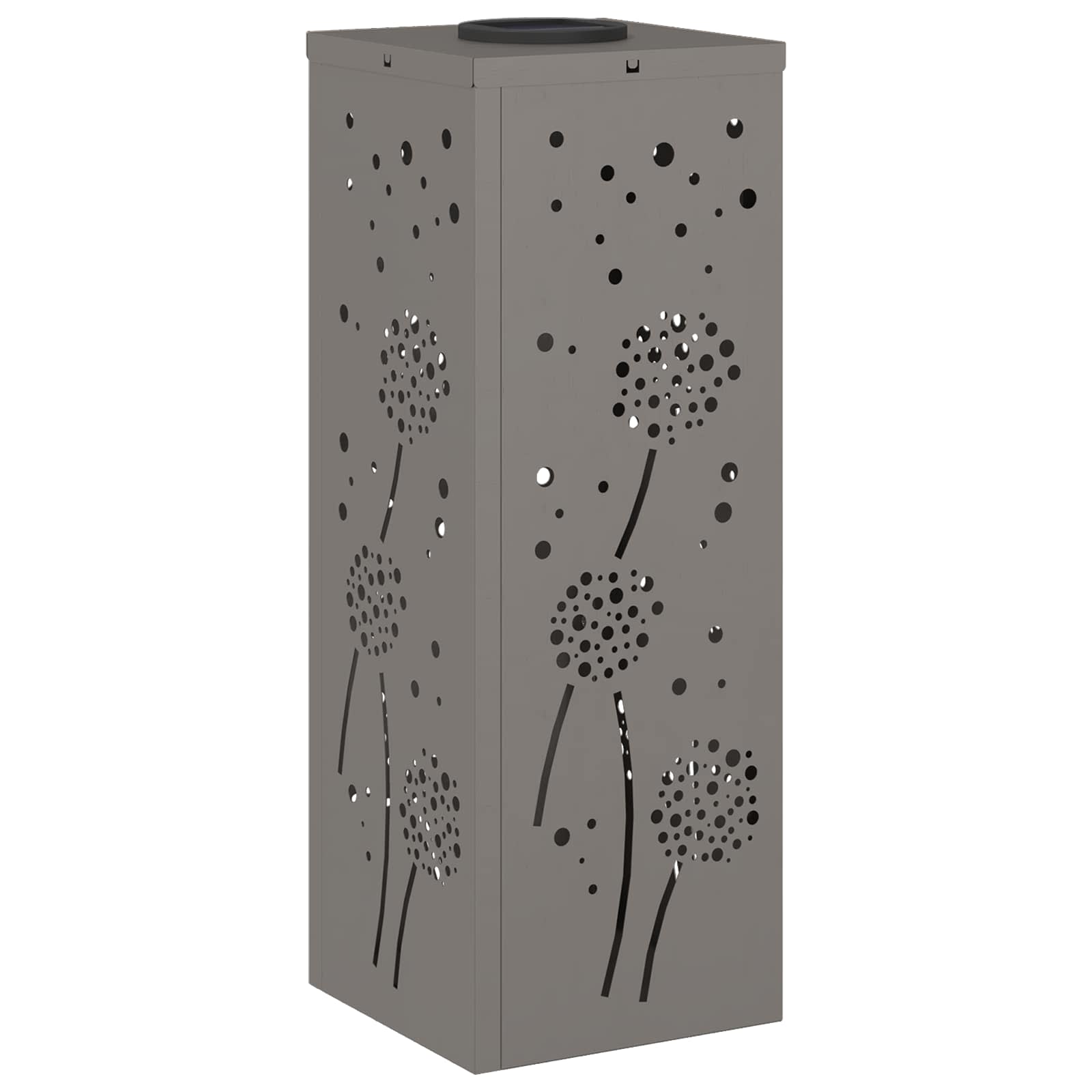 Faro LED solare per sentieri 2 pcs Acciaio Corten 879771