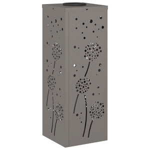 Faro LED solare per sentieri 2 pcs Acciaio Corten 879771