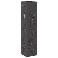 Faro LED solare per sentieri 2 pcs Nero 879772