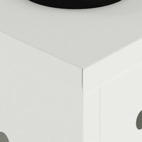 Faro LED solare per sentieri 2 pcs Bianco 879773