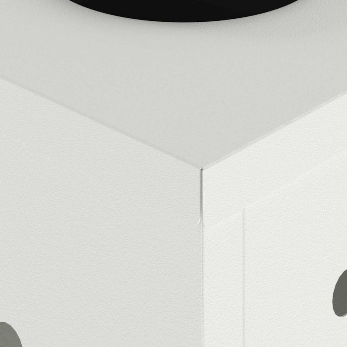 Faro LED solare per sentieri 2 pcs Bianco 879773