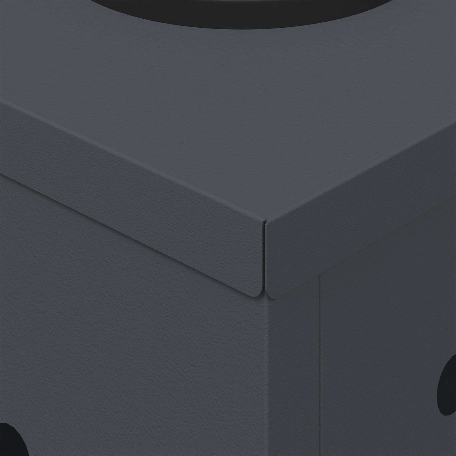 Faro LED solare per sentieri 2 pcs Antracite 879774