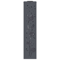 Faro LED solare per sentieri 2 pcs Antracite 879774