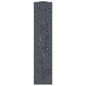 Faro LED solare per sentieri 2 pcs Antracite 879774