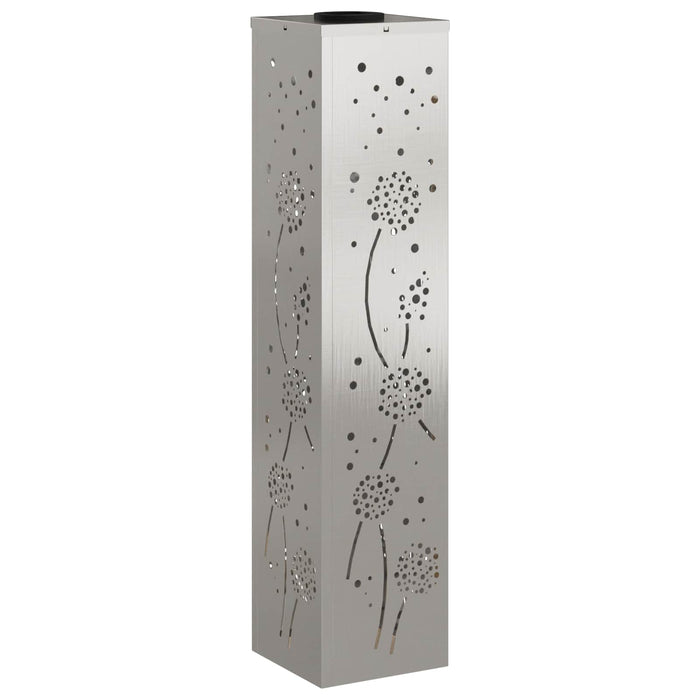 Faro LED solare per sentieri 2 pcs Acciaio inossidabile 879776