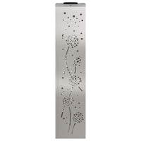 Faro LED solare per sentieri 2 pcs Acciaio inossidabile 879776