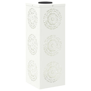 Faro LED solare per sentieri 2 pcs Bianco 879780