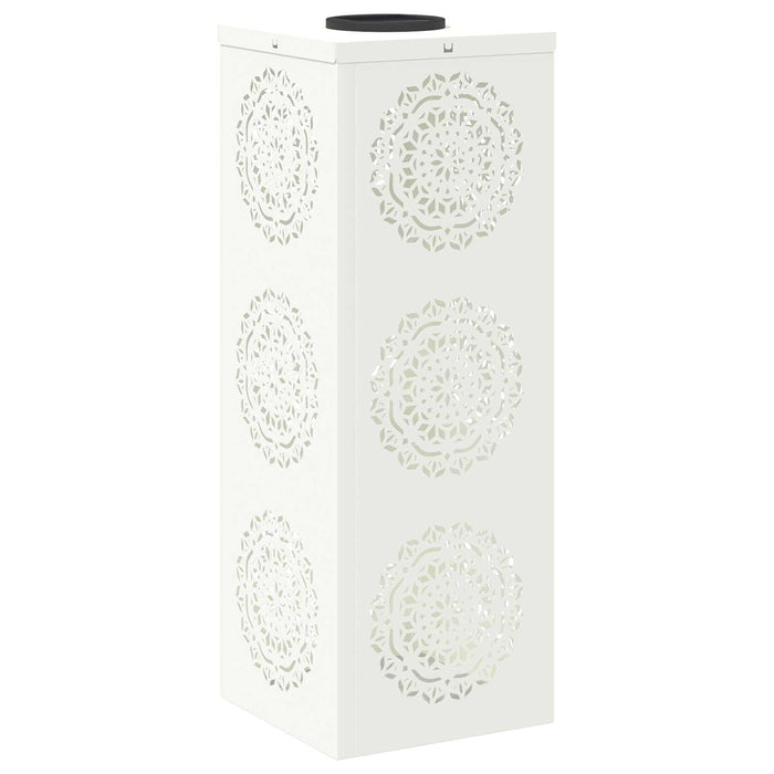 Faro LED solare per sentieri 2 pcs Bianco 879780