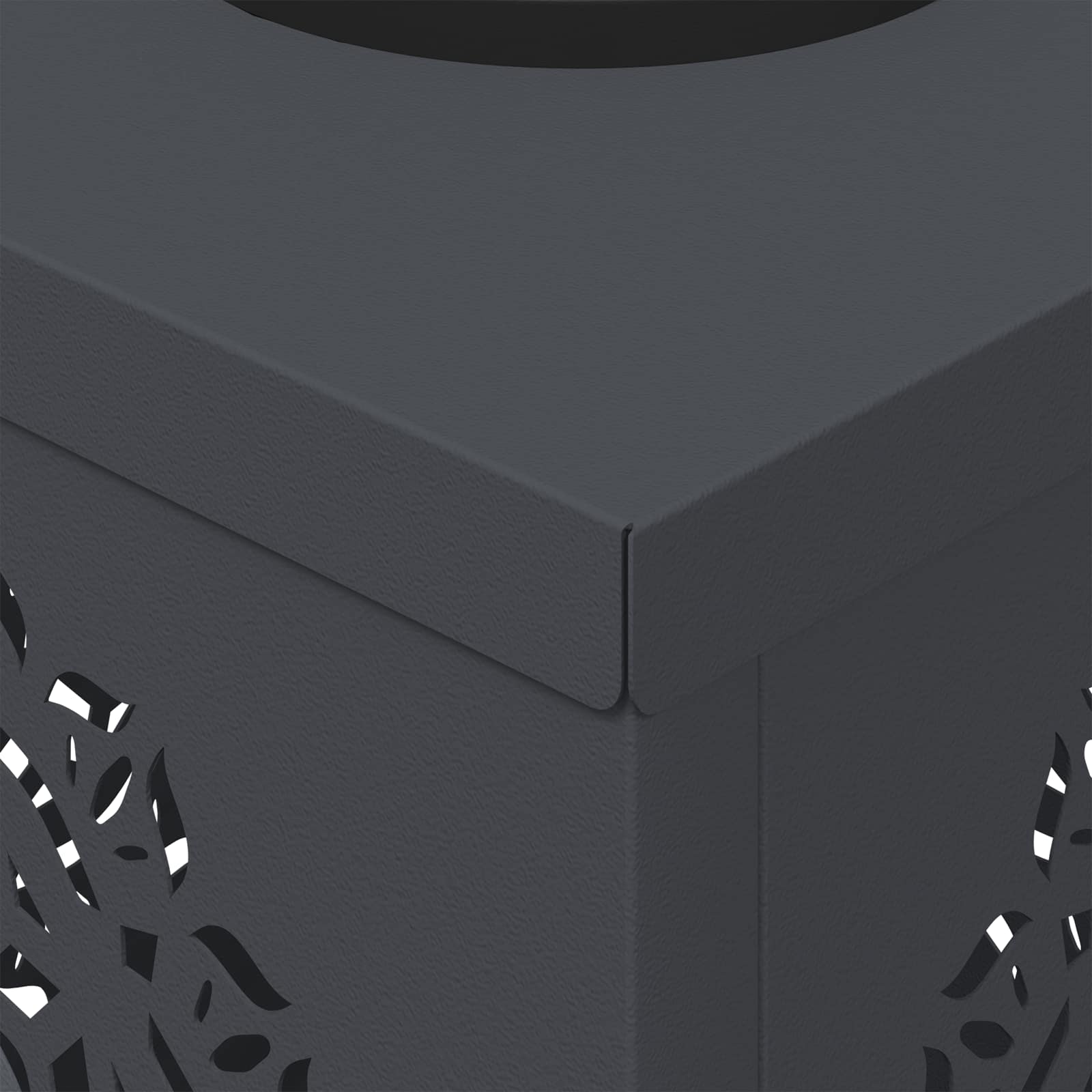 Faro LED solare per sentieri 2 pcs Antracite 879781