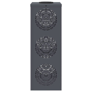 Faro LED solare per sentieri 2 pcs Antracite 879781