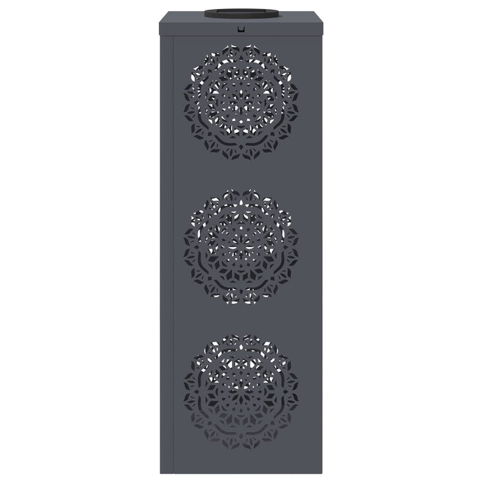 Faro LED solare per sentieri 2 pcs Antracite 879781